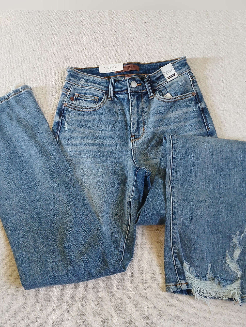 judy blue ♡ straight fit high waist jeans 0 24 denim 82470